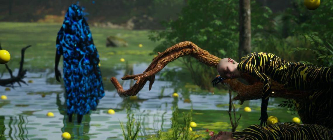 « Marée Noire », le film de mode qui nous rhabille pour l’apocalypse des femmes habillées de façon colorée dans une jungle