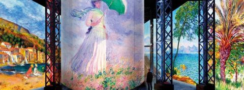 La nouvelle expo de l’Atelier des Lumières donne un avant-goût de vacances au soleil exposition de tableaux immersive