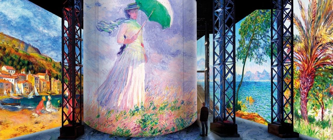 La nouvelle expo de l’Atelier des Lumières donne un avant-goût de vacances au soleil exposition de tableaux immersive