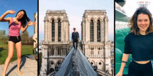 des extraits de vidéos TikTok