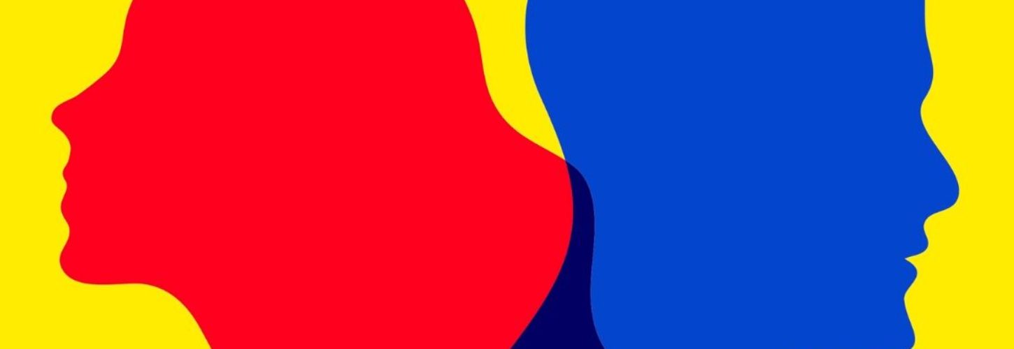 Des chiffres de l’ONU montrent que la lutte pour les droits des femmes est en péril une femme rouge un homme bleu