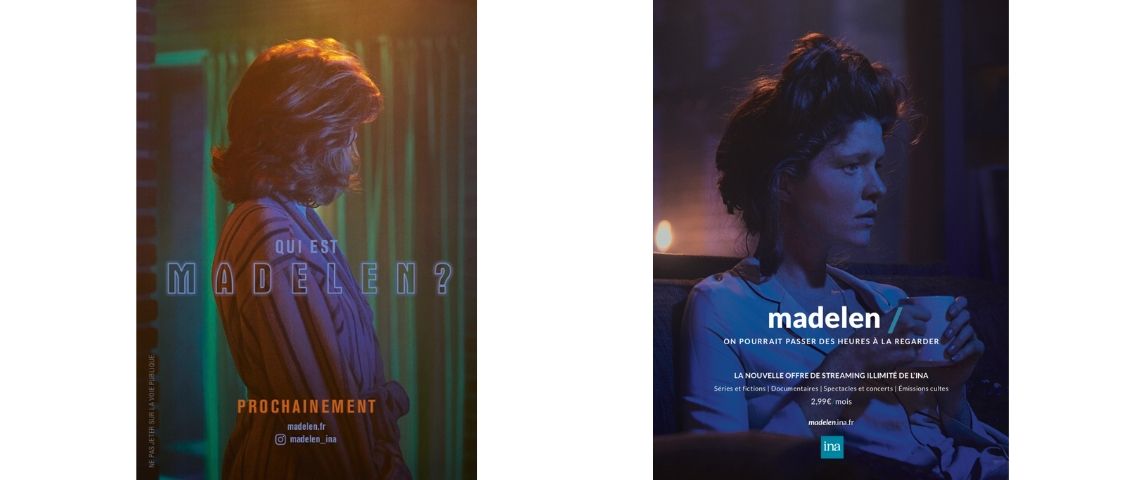 L’institut national de l’audiovisuel (INA) dévoile Madelen, sa nouvelle plateforme de streaming Madelen Capture d'écra nde la campagne pour la plateforme Madelen