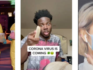 Sur TikTok, on affronte la peur du coronavirus en rigolant
