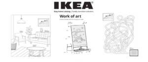 Une partie du catalogue IKEA à colorier