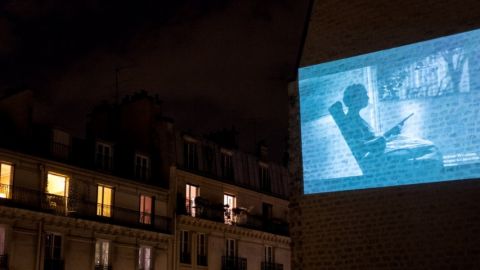 Un cinéma parisien projette des films en plein air
