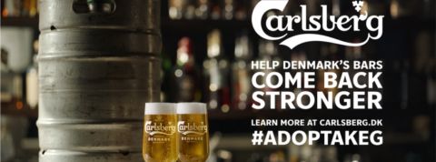 La bière qui n'est pas consommée pendant le confinement a un coût économique et écologique Un fût de bière Carlsberg