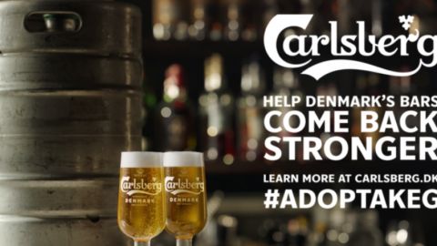 La bière qui n'est pas consommée pendant le confinement a un coût économique et écologique Un fût de bière Carlsberg