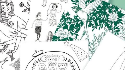 Des illustrations à colorier