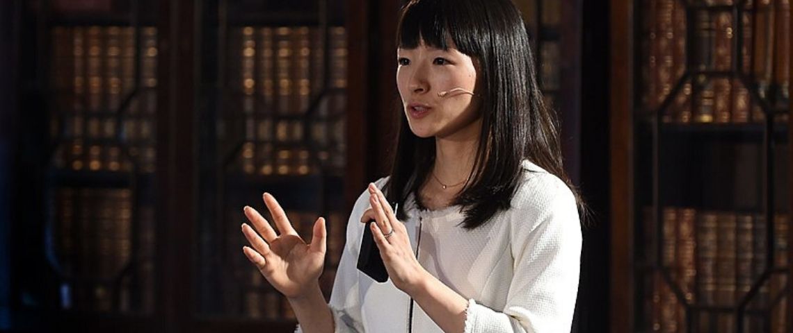 Marie Kondo s'attaque au rangement de votre bureau Marie Kondo en conférence
