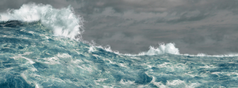 Comment manager en temps de crise Une mer déchainée par la tempete