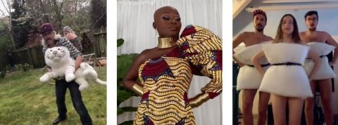 Le top des challenges TikTok pendant le confinement Capture d'écran de comptes TikTok