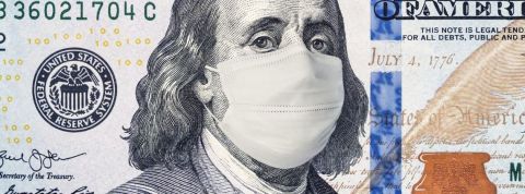 Pandémie, récessions économiques... la Gen Z ne sauvera pas le monde billet dollar américain avec un masque