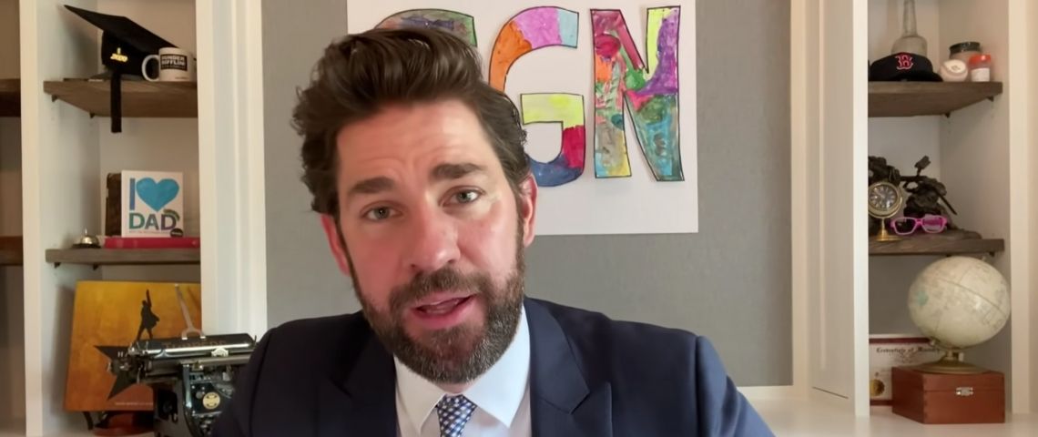Les bonnes nouvelles pendant la pandémie John Krasinski dans son émission Some Good News