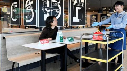 Un concept de McDonald's aux Pays-Bas