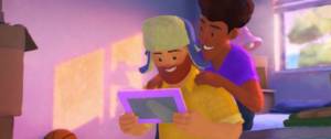 un couple d'hommes dans film d'animation
