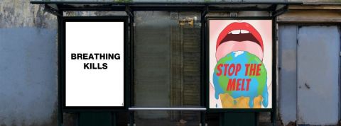 « Loi Evin climat » : faut-il interdire la publicité pour changer de système ? panneaux publicitaires et messages militants pour le climat