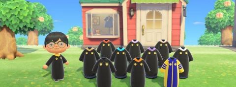 La Génération Covid réinvente la remise de diplome Capture d'écran du jeu Animal Crossing