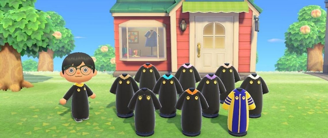 La Génération Covid réinvente la remise de diplome Capture d'écran du jeu Animal Crossing