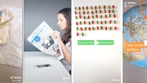 Le TikTok du journal Le Monde