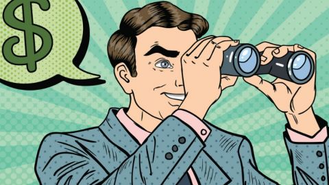 Un homme en quête d'argent