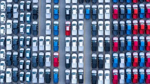 parking vue aerienne