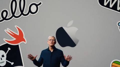 Tim Cook lors de la WWDC 2020
