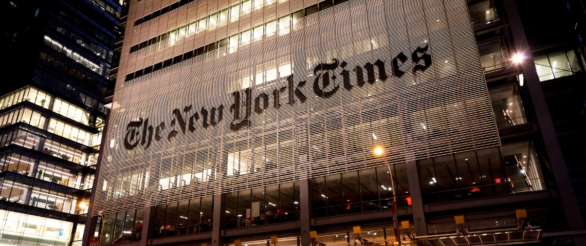 Le New York Time s'en va de chez Apple News Le New York Time s'en va de chez Apple News