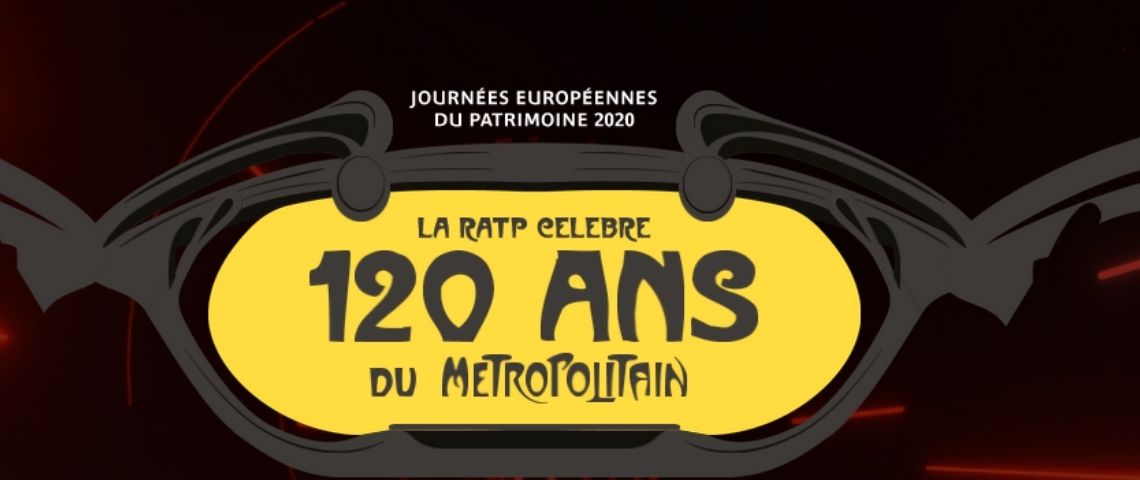 La RATP célèbre les 120 ans du métro avec une plateforme numérique Logo de la plateforme numérique de la RATP pour ses 120 ans