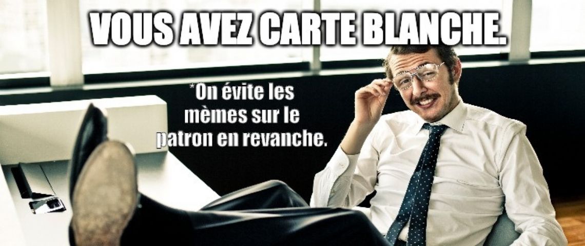 Nouveau métier : « Chief Meme Officer » Nouveau métier : « Chief Meme Officer »