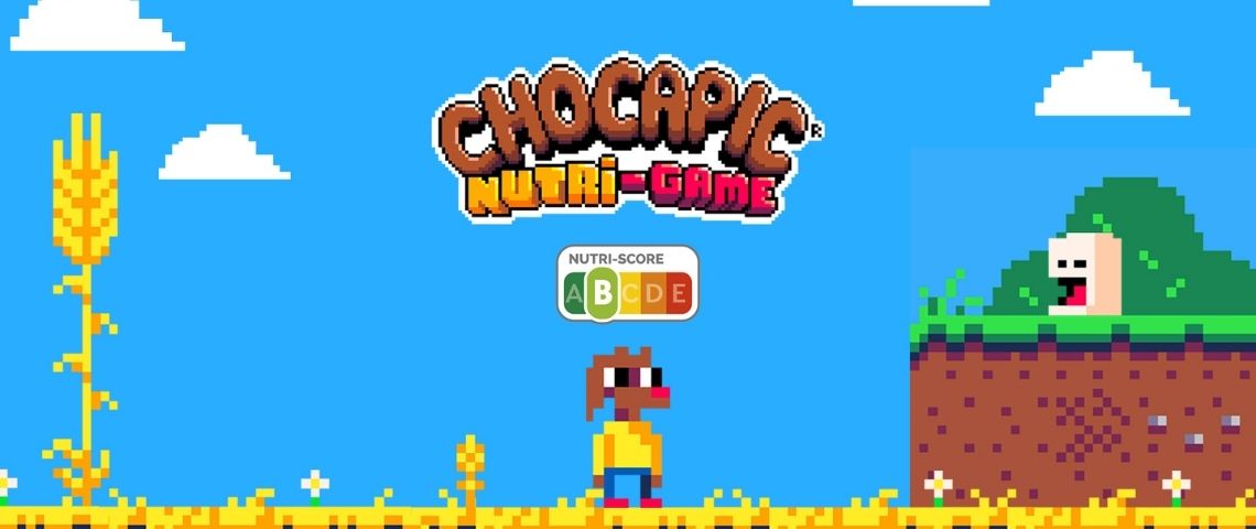 Nestlé Céréales et McCANN Paris, signent la nouvelle campagne nationale des céréales, Chocapic. Intitulée « CHOCAPIC Nutri-Game » Capture d'écran du Chocapic Nutri Game