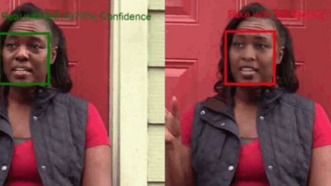 Nouveau job : détecteur de deepfake Image de l'outil de détection de deepfake Microsoft