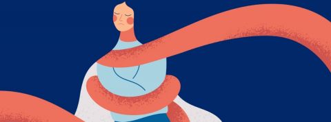 Une histoire de harcèlement une illustration de femme pris au piege