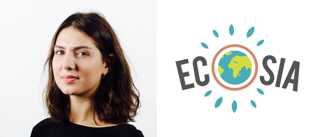 Juliette Chabod devient Junior Country Manager chez Ecosia, moteur de recherche solidaire Juliette Chabod