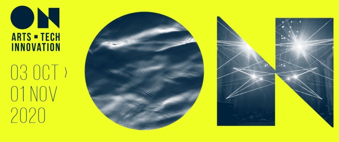 Le Festival ON, Octobre numérique, revient en 2020 avec une programmation remaniée mais toujours aussi riche Affiche ON, Octobre Numérique 2020
