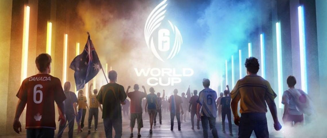 Ubisoft a annoncé le lancement de la R6 World Cup, une compétition inédite et indépendante à laquelle les meilleures équipes nationales du monde entier participeront au cours de l'été 2021 Affiche de la Rainbow Six World Cup