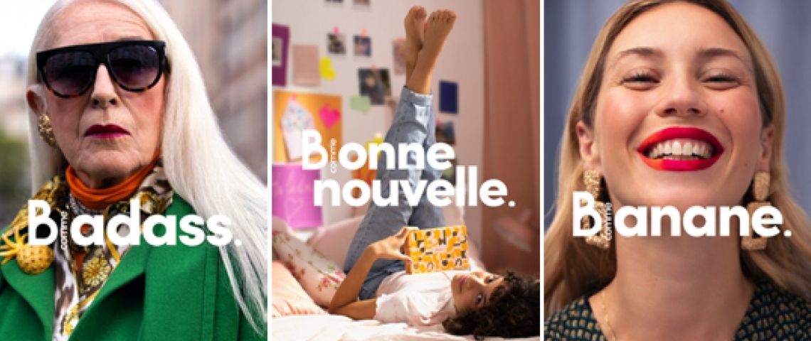 A l'occasion du lancement de sa nouvelle marque, Blissim (ex Birchbox) dévoile une campagne autour du b comme Beéauté et Blissim Capture de la campagne Blissim