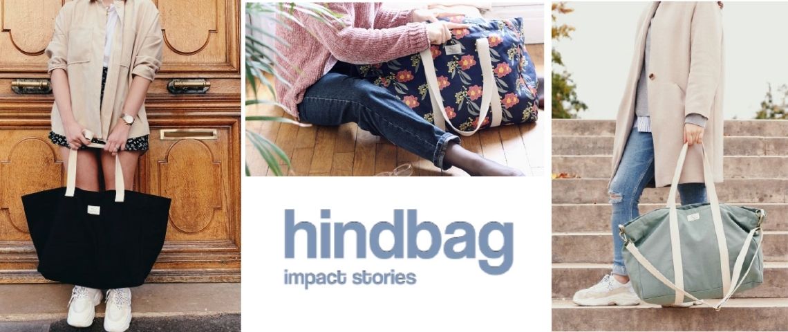 Hindbag lance Impact, sa nouvelle collection 100% coton Bio, labellisé GOTS, pour un impact positif vers une mode plus juste Sacs de la marque Hindbag