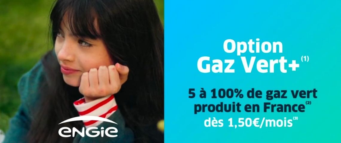 Engie E fait évoluer son territoire publicitaire, avec l'agence Publicis Conseil, pour porter son action en faveur d’une énergie verte 100% Française Jeune fille