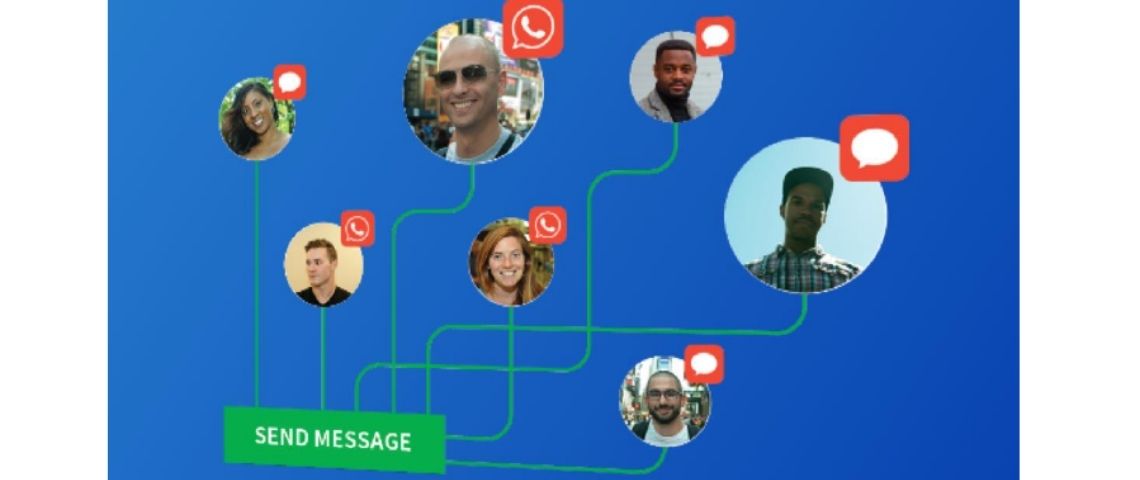 SmartRecruiters lance une solution de recrutement par SMS et Whatsapp : SmartMessage Réseau de gens interconnectés
