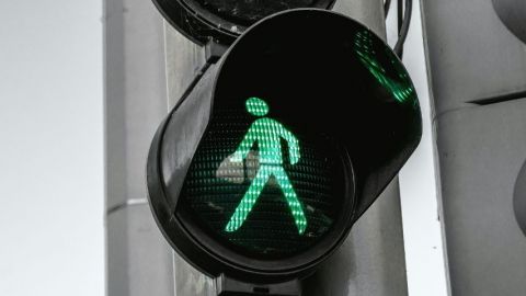 Les Français misent sur les villes Un feu vert piéton