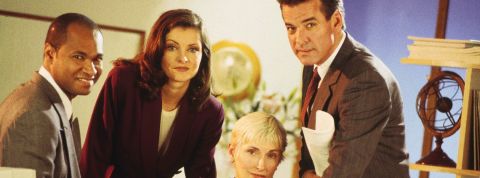 Des génies d'Excel sauvent des entreprises et gouvernements de la catastrophe Photo d'équipe des années 90