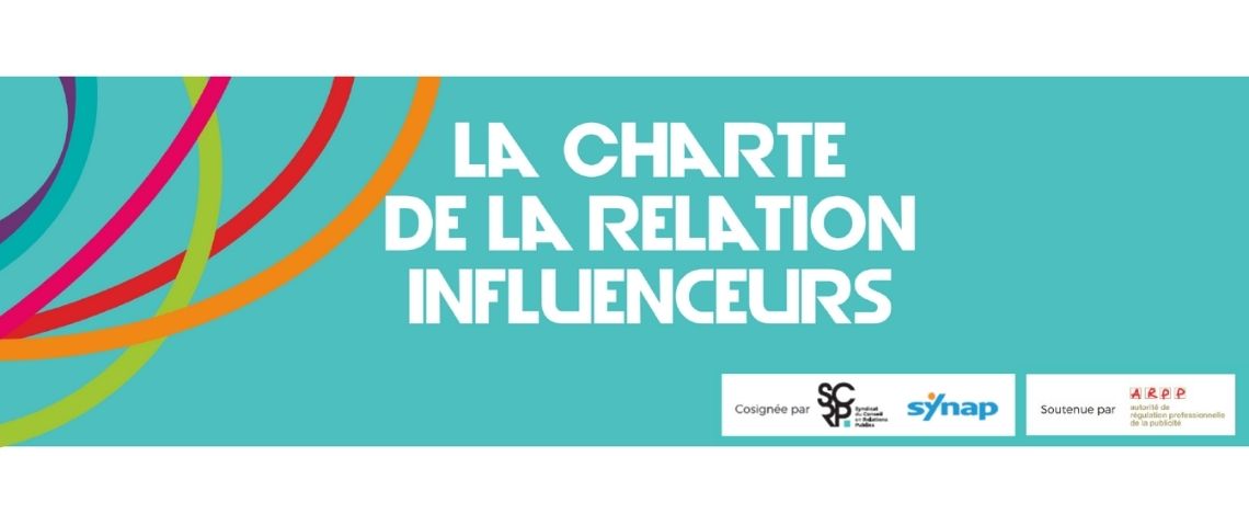 Le SCRP lance la Charte de la Relation Influenceurs pour accompagner la forte croissance du marché et encadrer les pratiques Logo Charte de la relations influenceurs