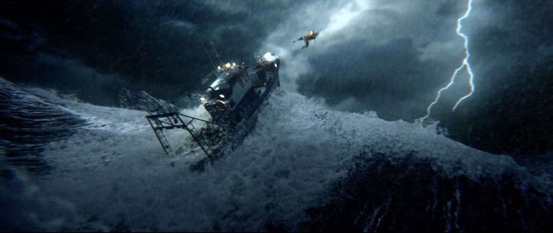 TBWAParis accompagne Les Magasins U dans le lancement de sa campagne de Noël « Le poisson rouge » Jeune expulsée d'un bateau lors d'une tempête