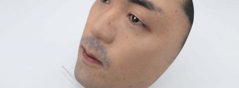 Tech étrange : des masques hyper réalistes de total inconnu Un masque japonais à partir d'un visage d'un inconnu