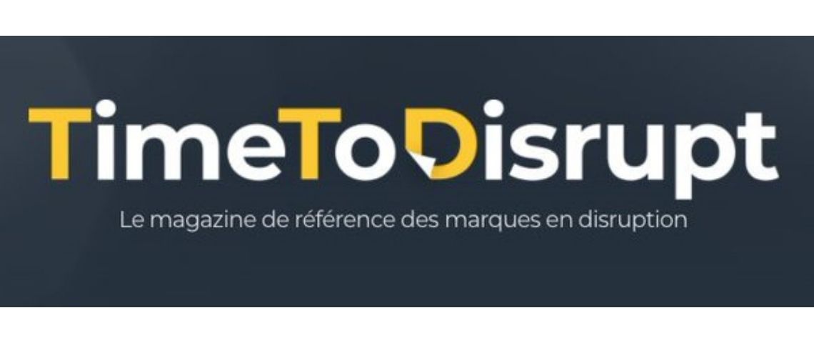 Time To Disrupt, le média hybride qui aide les marques à se faire une place dans le nouveau monde Logo Time To Disrupt