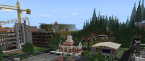 Capture d'écran de Sustainability city dans Minecraft
