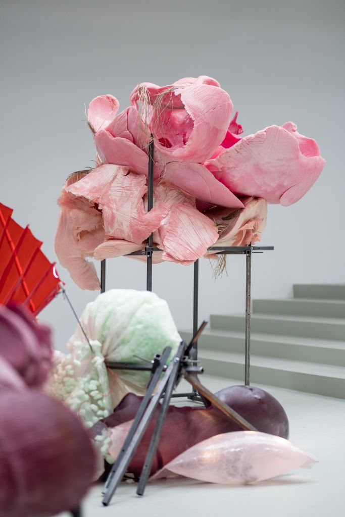 Daiga Grantina, exhibition view at Palais de Tokyo, 2018