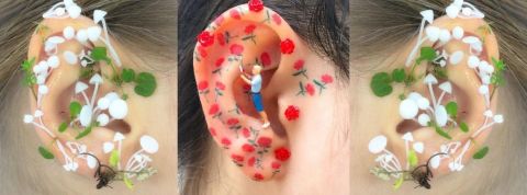 Tendances beauté 2020 Oreilles décorées