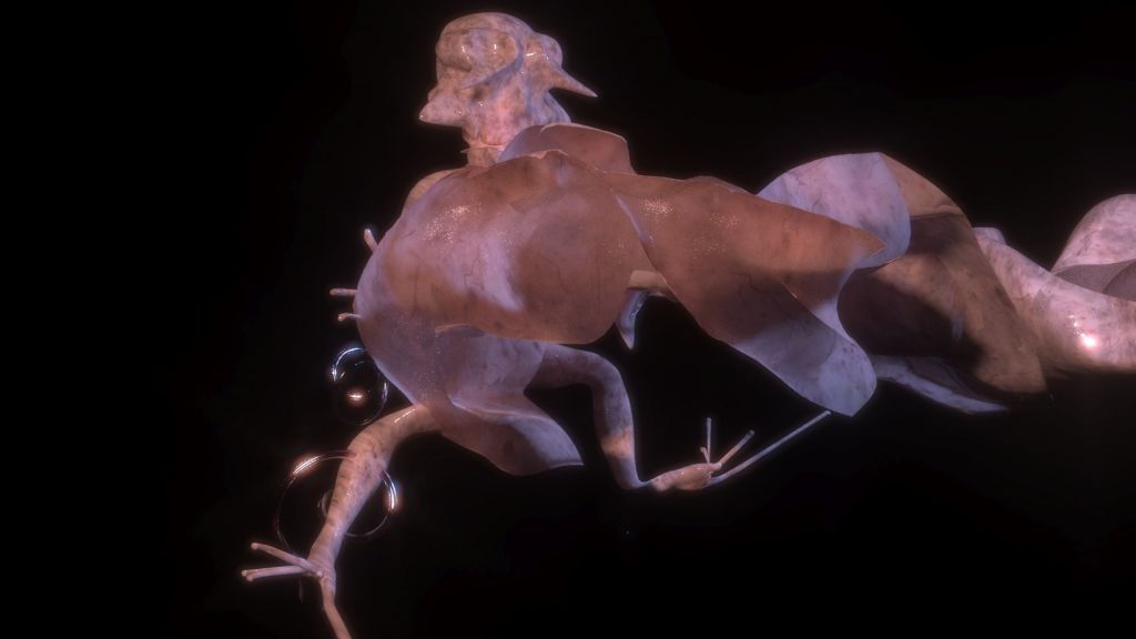 Eva Papamargariti, Still frame from the video Transformative Encounters, 2018
