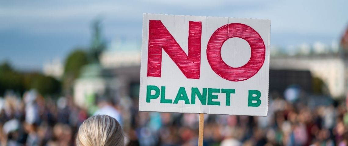 Time For The Planet, fonds à but non lucratif pour sauver le climat, révèle son comité scientifique et lance son premier appel à innovations Affiche No Planet B